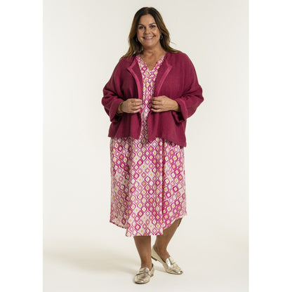 Gozzip Woman GFiva Cardigan Cardigan Raspberry