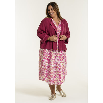 Gozzip Woman GFiva Cardigan Cardigan Raspberry