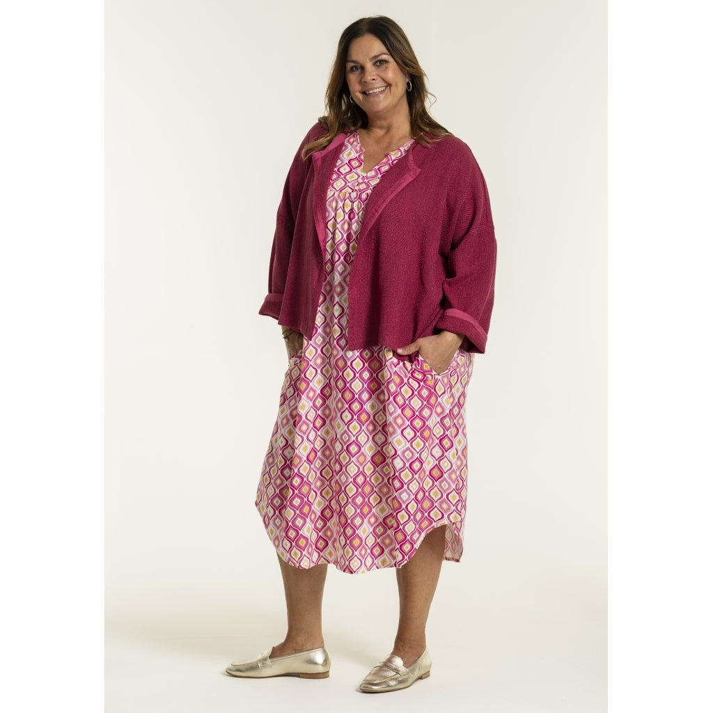 Gozzip Woman GFiva Cardigan Cardigan Raspberry