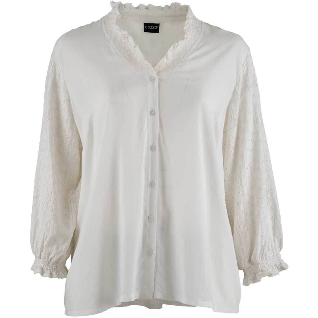 Gozzip Woman GFlo Shirt Shirt White