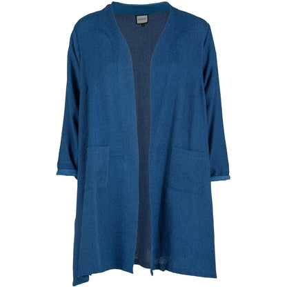 Gozzip Woman GFrance Long Cardigan Long Cardigan Blue