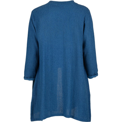 Gozzip Woman GFrance Long Cardigan Long Cardigan Blue