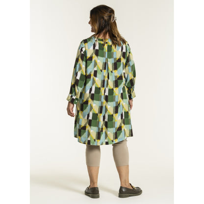 Gozzip Woman GFreia Tunic Tunic Green Print