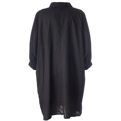 Gozzip Woman GGerda Oversize shirt Tunic Oversize shirt tunic Black