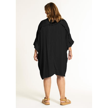 Gozzip Woman GGerda Oversize shirt Tunic Tunic Black