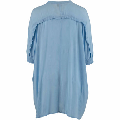 Gozzip Woman GGerda Oversize shirt Tunic Tunic light Blue