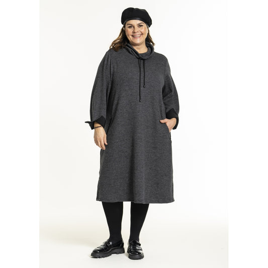 Gozzip Woman GGillian Dress Dress Grey Melange