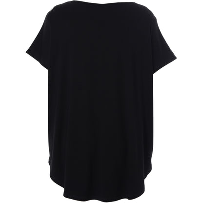 Gozzip Woman GGitte T-shirt with print T-Shirt Black
