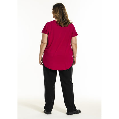 Gozzip Woman GGitte T-shirt with print T-Shirt Cherry