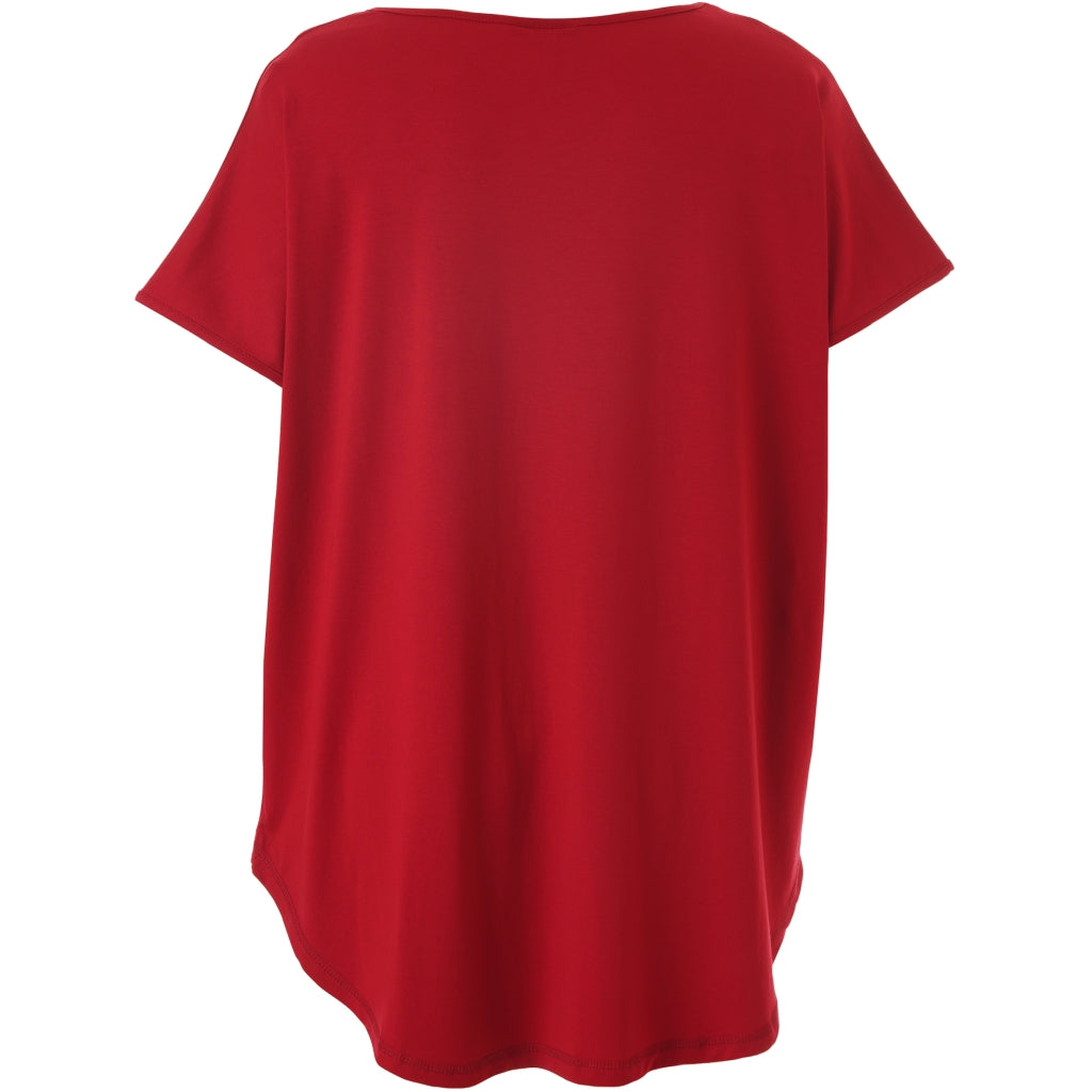 Gozzip Woman GGitte T-shirt with print T-Shirt Red