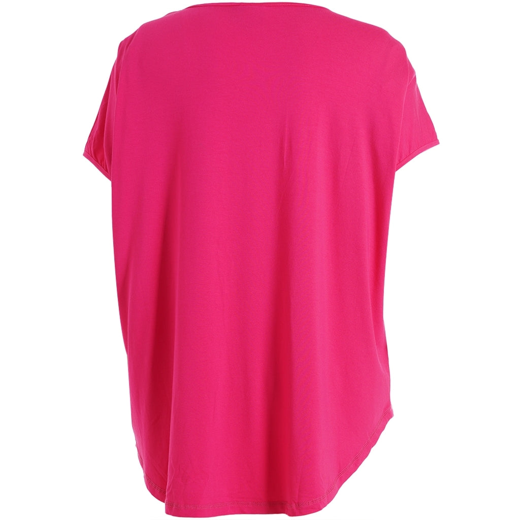 Gozzip Woman GGitte T-shirt with print T-Shirt Pink
