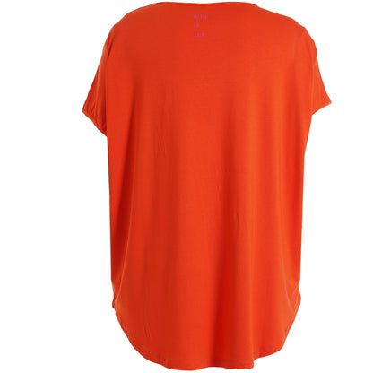 Gozzip Woman GGitte T-shirt with print T-Shirt Orange