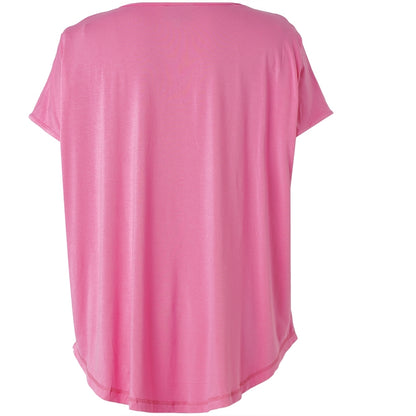 Gozzip Woman GGitte T-shirt with print T-Shirt Pink