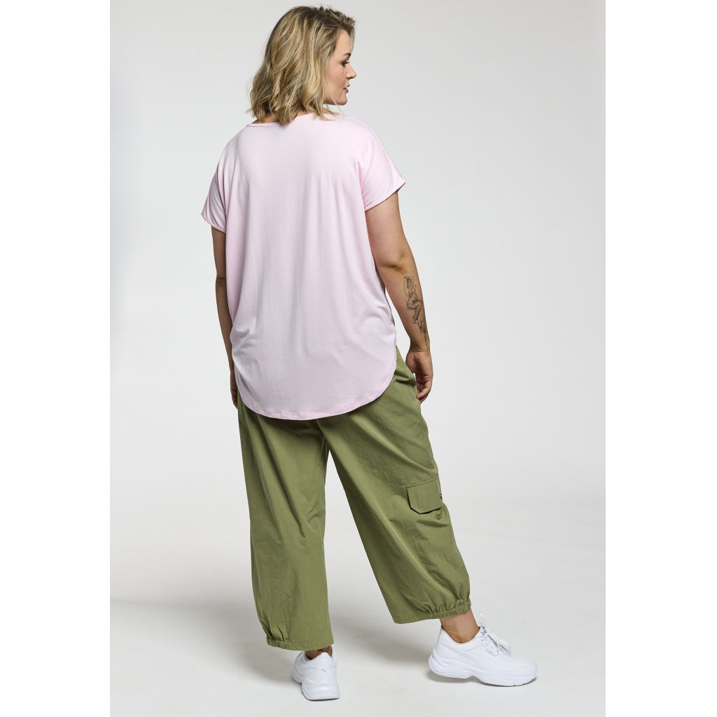 Gozzip Woman GGitte T-shirt with print T-Shirt Rose