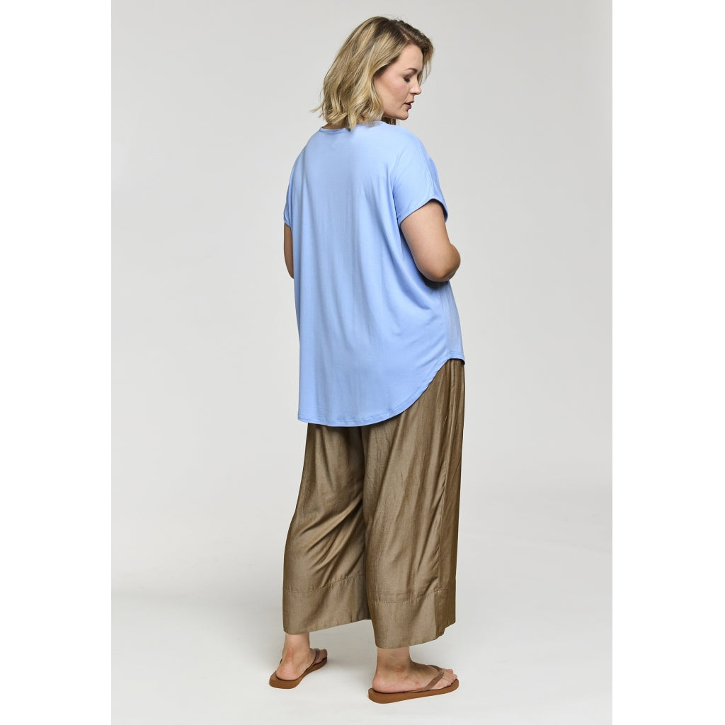 Gozzip Woman GGitte T-shirt with print T-Shirt light Blue