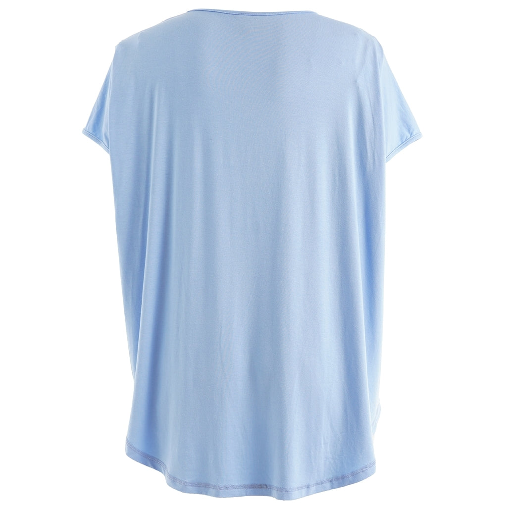Gozzip Woman GGitte T-shirt with print T-Shirt light Blue