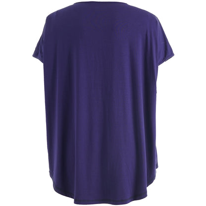 Gozzip Woman GGitte T-shirt with print T-Shirt Navy