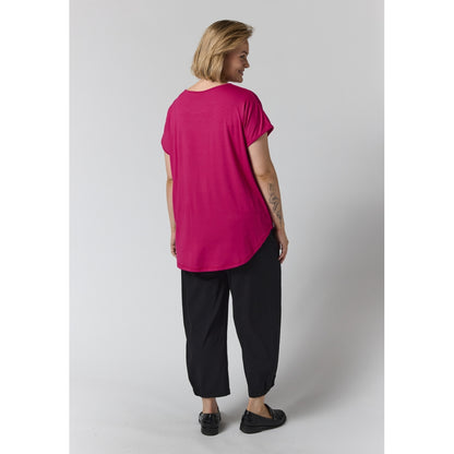Gozzip Woman GGitte T-shirt with print T-Shirt Pink