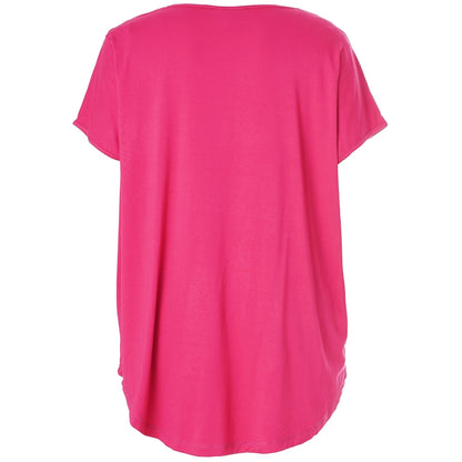 Gozzip Woman GGitte T-shirt with print T-Shirt Pink