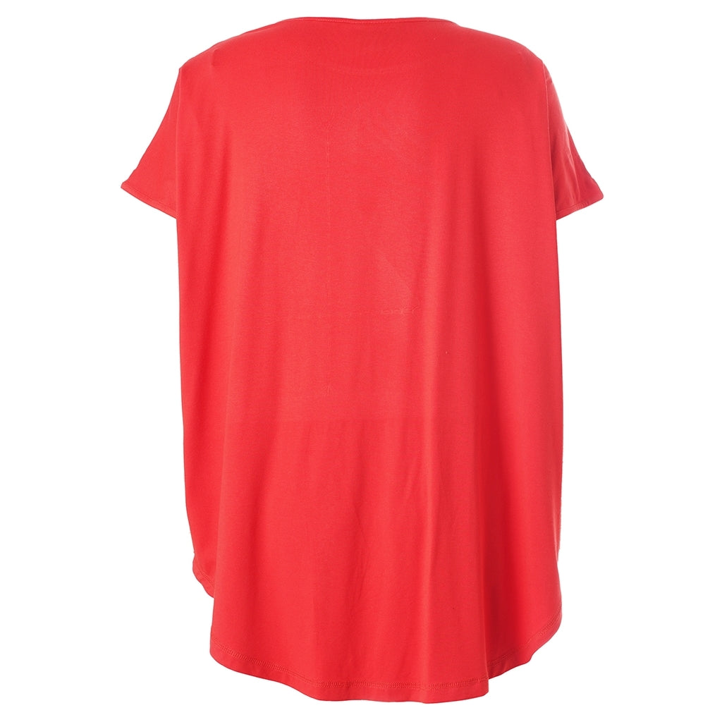 Gozzip Woman GGitte T-shirt with print T-Shirt Red