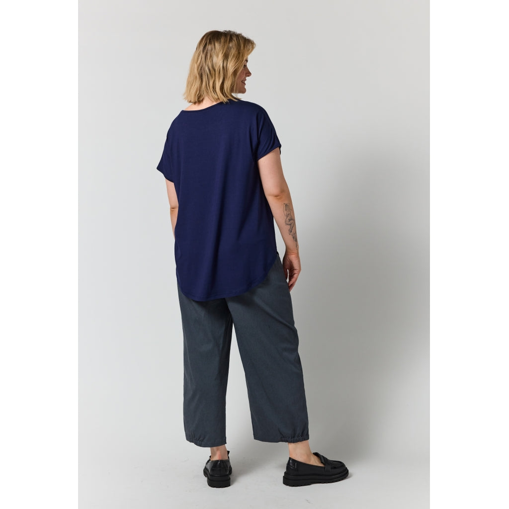 Gozzip Woman GGitte T-shirt with print T-Shirt Navy