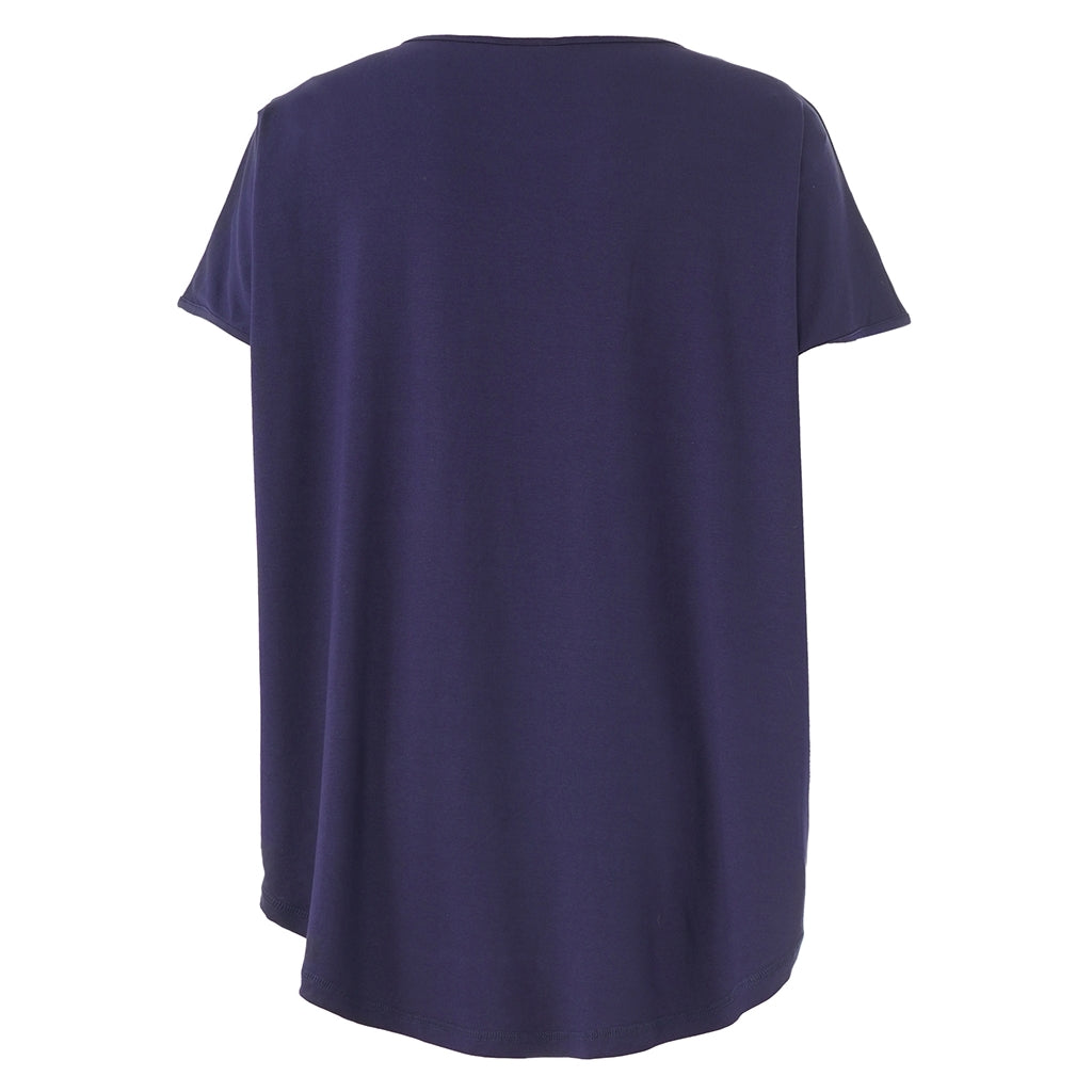 Gozzip Woman GGitte T-shirt with print T-Shirt Navy