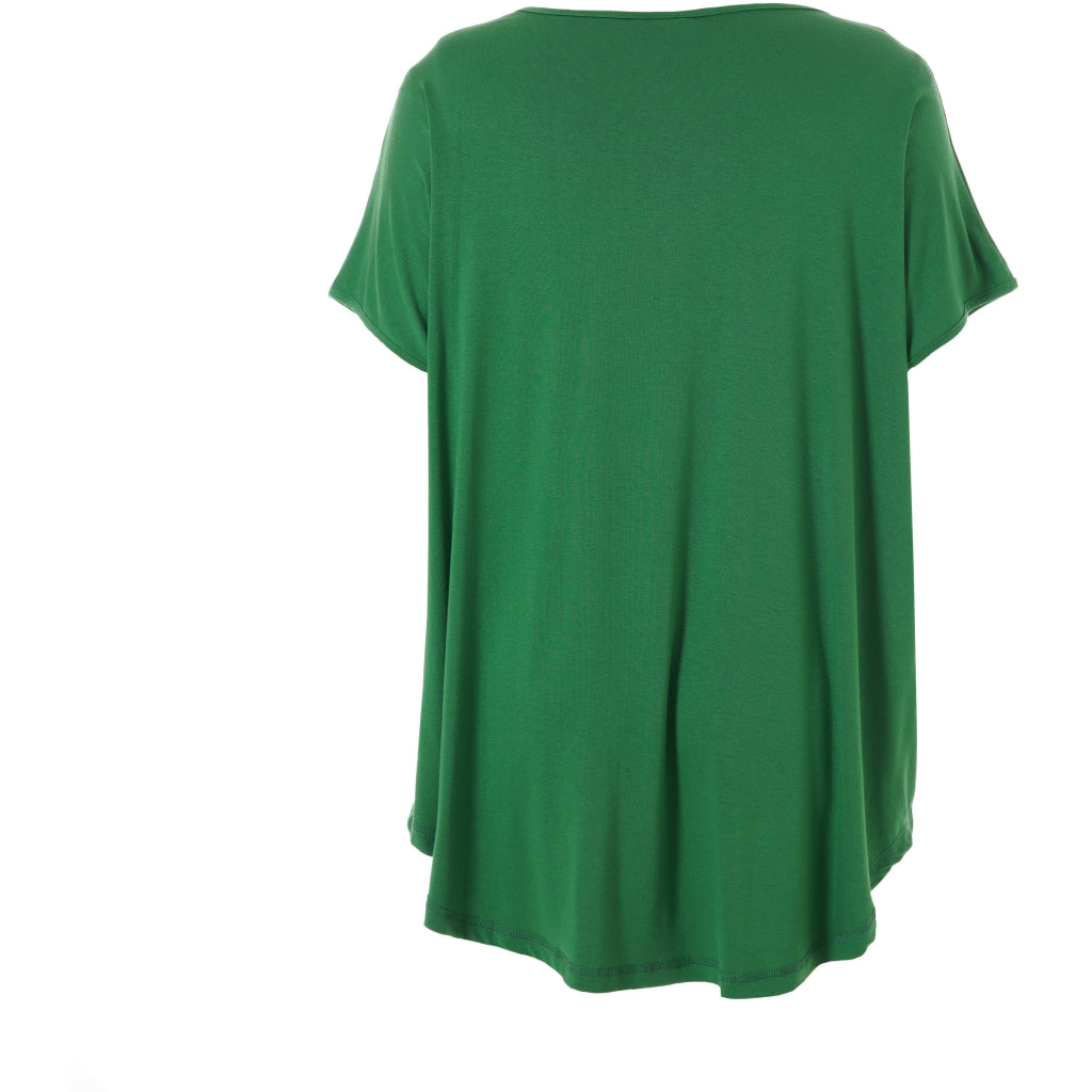 Gozzip Woman GGitte T-shirt with stones T-Shirt Green