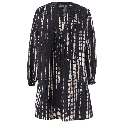 Gozzip Woman GGrace Tunic Tunic Black with sand animal
