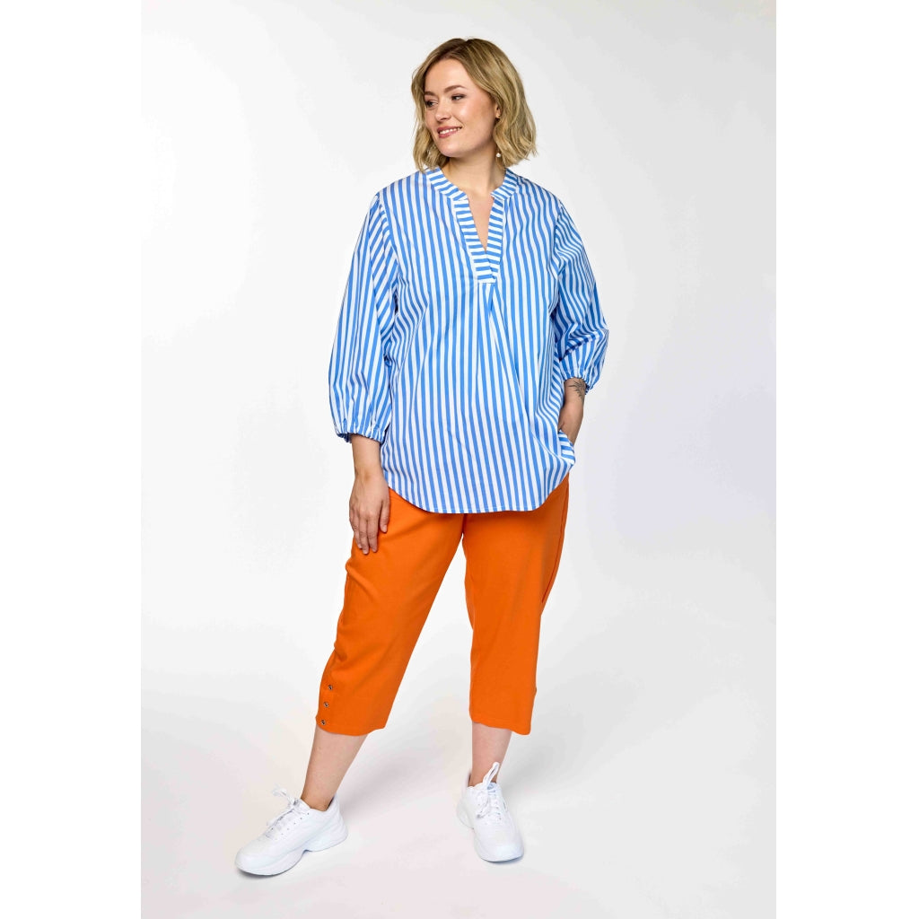 Gozzip Woman GGrethe Blouse Blouse Blue Stripe