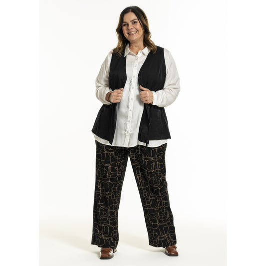 Gozzip Woman GGundborg Waistcoat Waistcoat Black