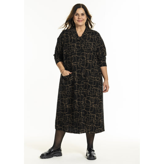 Gozzip Woman GGunde Dress Dress Black