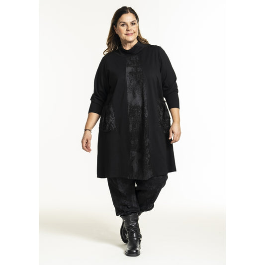 Gozzip Woman GHanadi Tunic Tunic Black