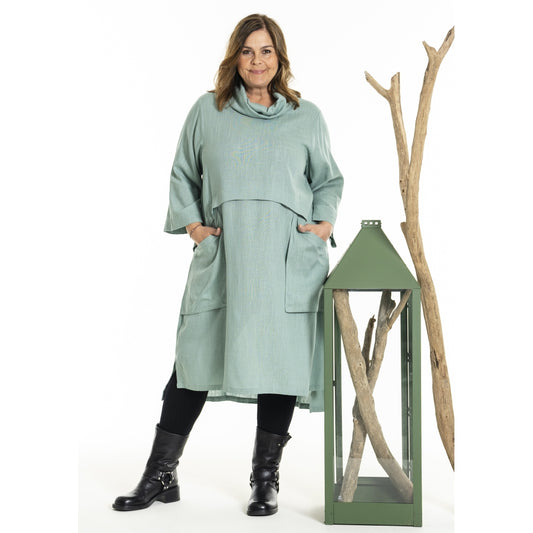 Gozzip Woman GHeddi Dress Dress Green