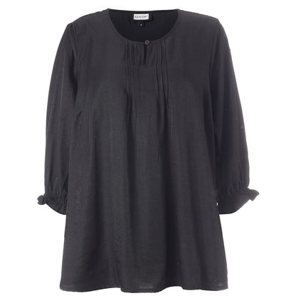 Gozzip Woman GIben Blouse Blouse Black