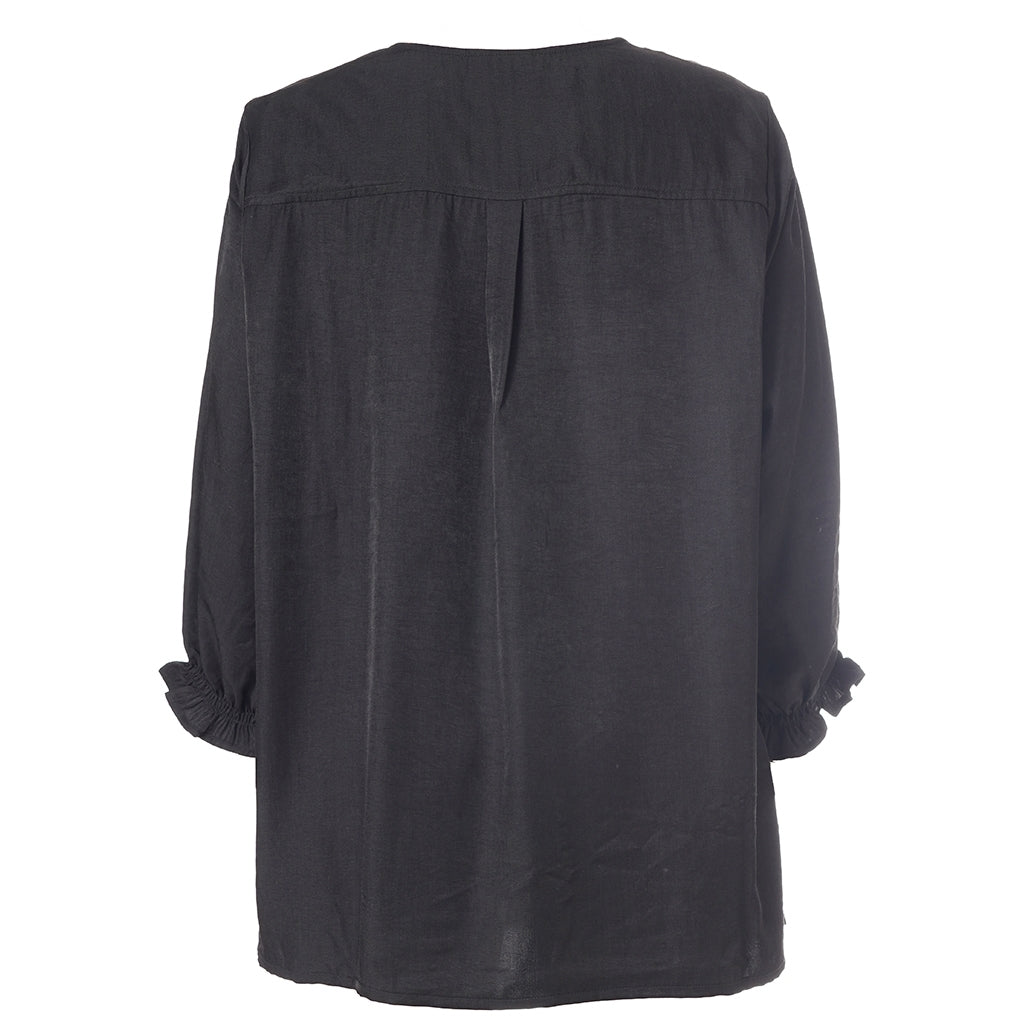 Gozzip Woman GIben Blouse Blouse Black