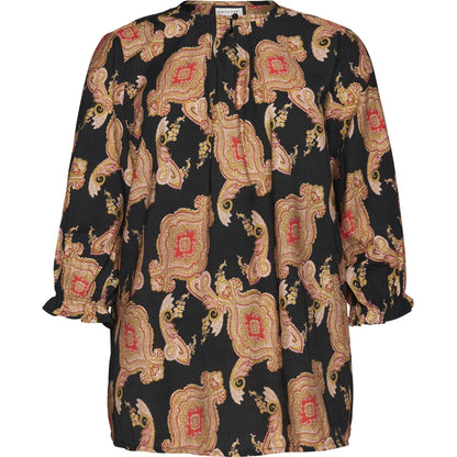 Gozzip Woman GIben Blouse Blouse Multi color print