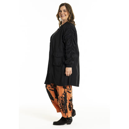 Gozzip Woman GIdina Cardigan Tunic Cardigan Tunic Black