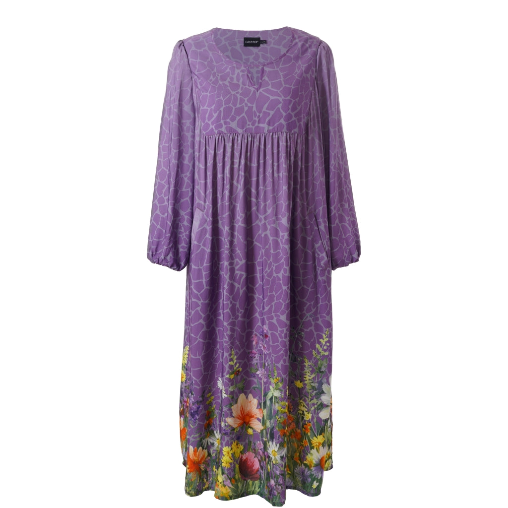 Gozzip Woman GIlse Dress Dress Purple