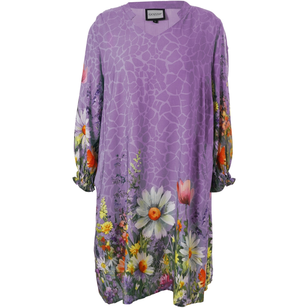 Gozzip Woman GIly Tunic Tunic Purple