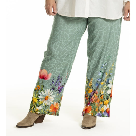 Gozzip Woman GImane Pants Pants Green