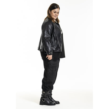 Gozzip Woman GIndira Biker Jacket Jacket Black