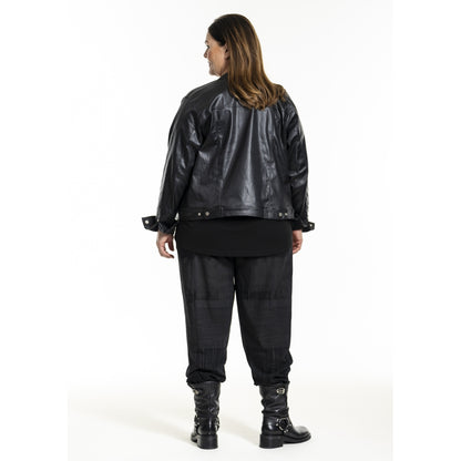 Gozzip Woman GIndira Biker Jacket Jacket Black