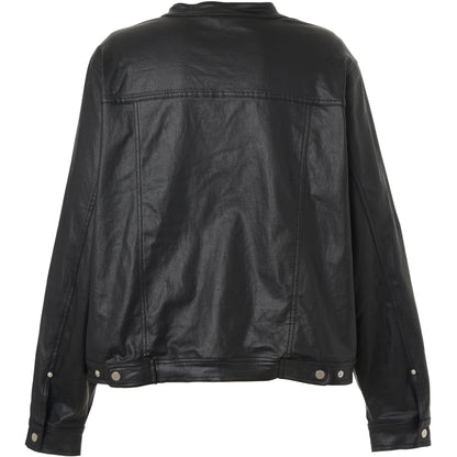 Gozzip Woman GIndira Biker Jacket Jacket Black