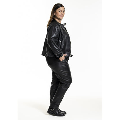 Gozzip Woman GIndira Biker Jacket Jacket Black