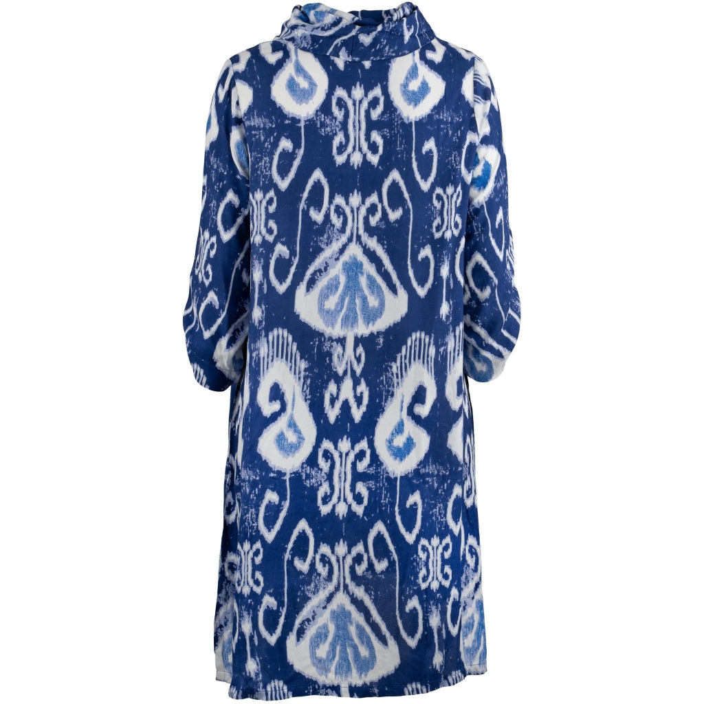 Gozzip Woman GIngeborg Dress Dress Blue print