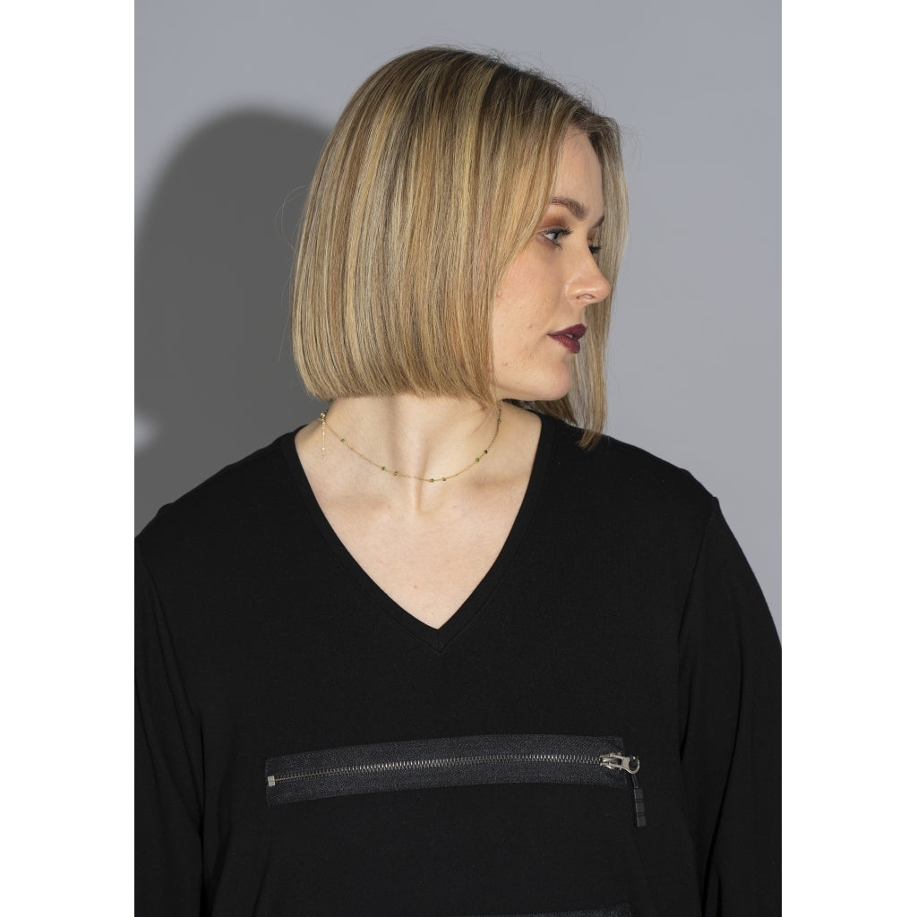Gozzip Woman GIsla Tunic Tunic Black
