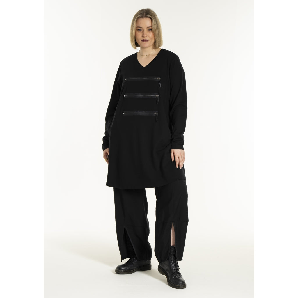 Gozzip Woman GIsla Tunic Tunic Black