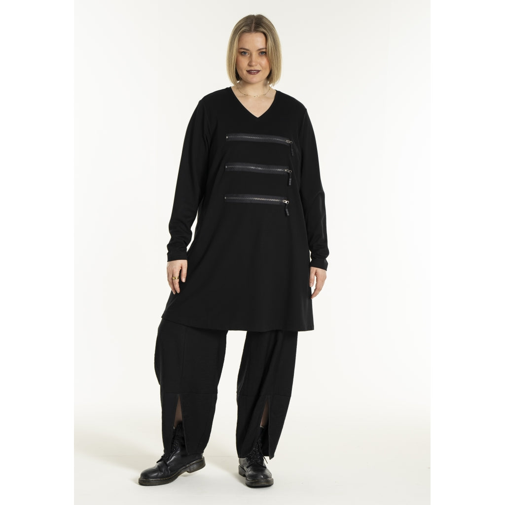 Gozzip Woman GIsla Tunic Tunic Black