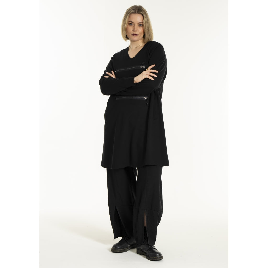 Gozzip Woman GIsla Tunic Tunic Black