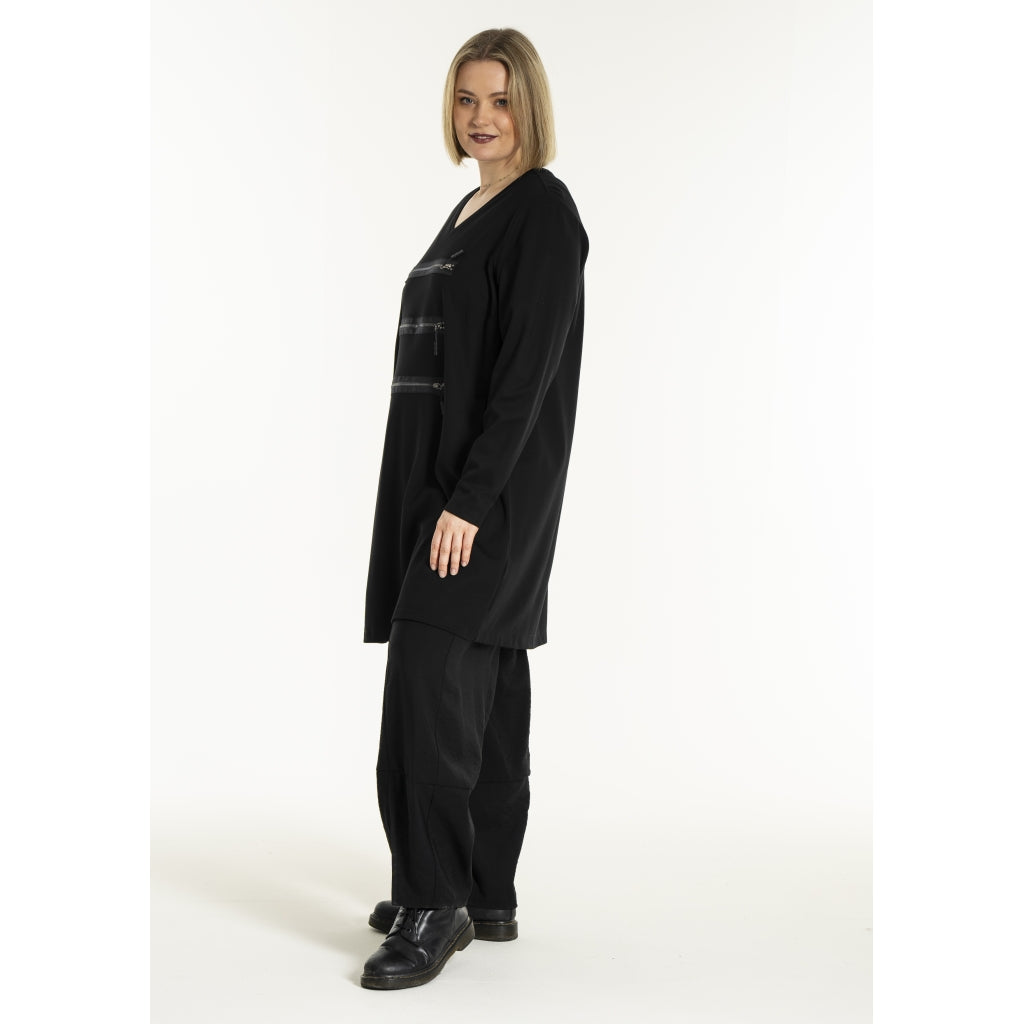 Gozzip Woman GIsla Tunic Tunic Black